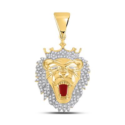 Diamond Lion Pendant