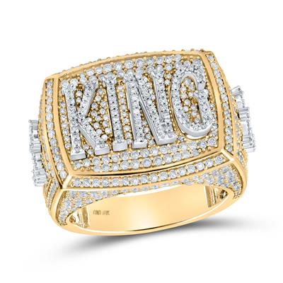 Men's Diamond King Ring