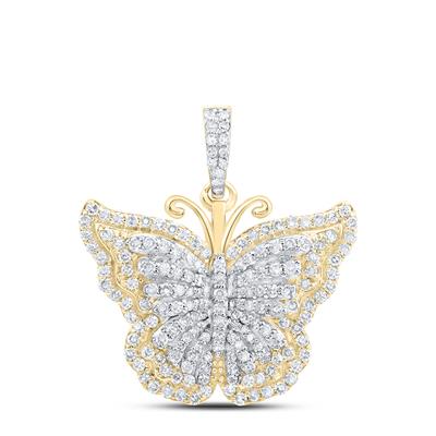Women's Diamond Butterfly Fashion Pendant