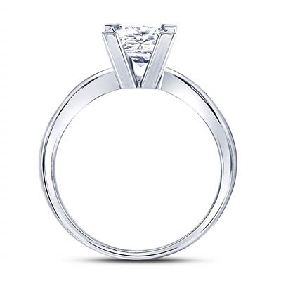 Women's Diamond Princess Colitaire Supreme Bridal Ring (Certified)